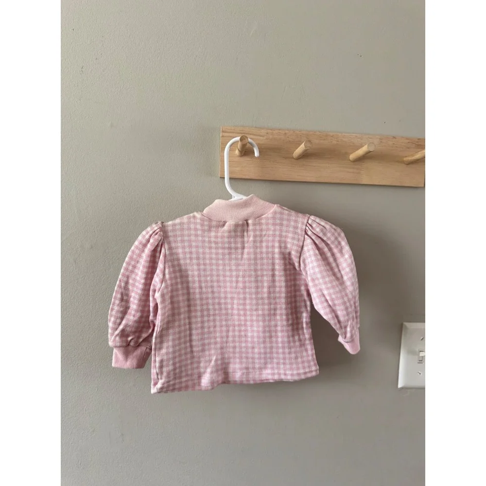 6/9M Hopscotcb gingham top - Picture 3 of 3